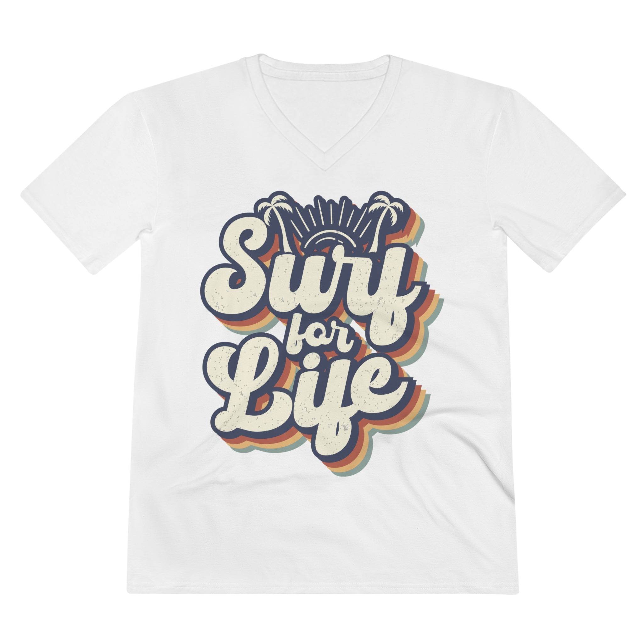 Surf for Life Men's Lightweight V-Neck Tee