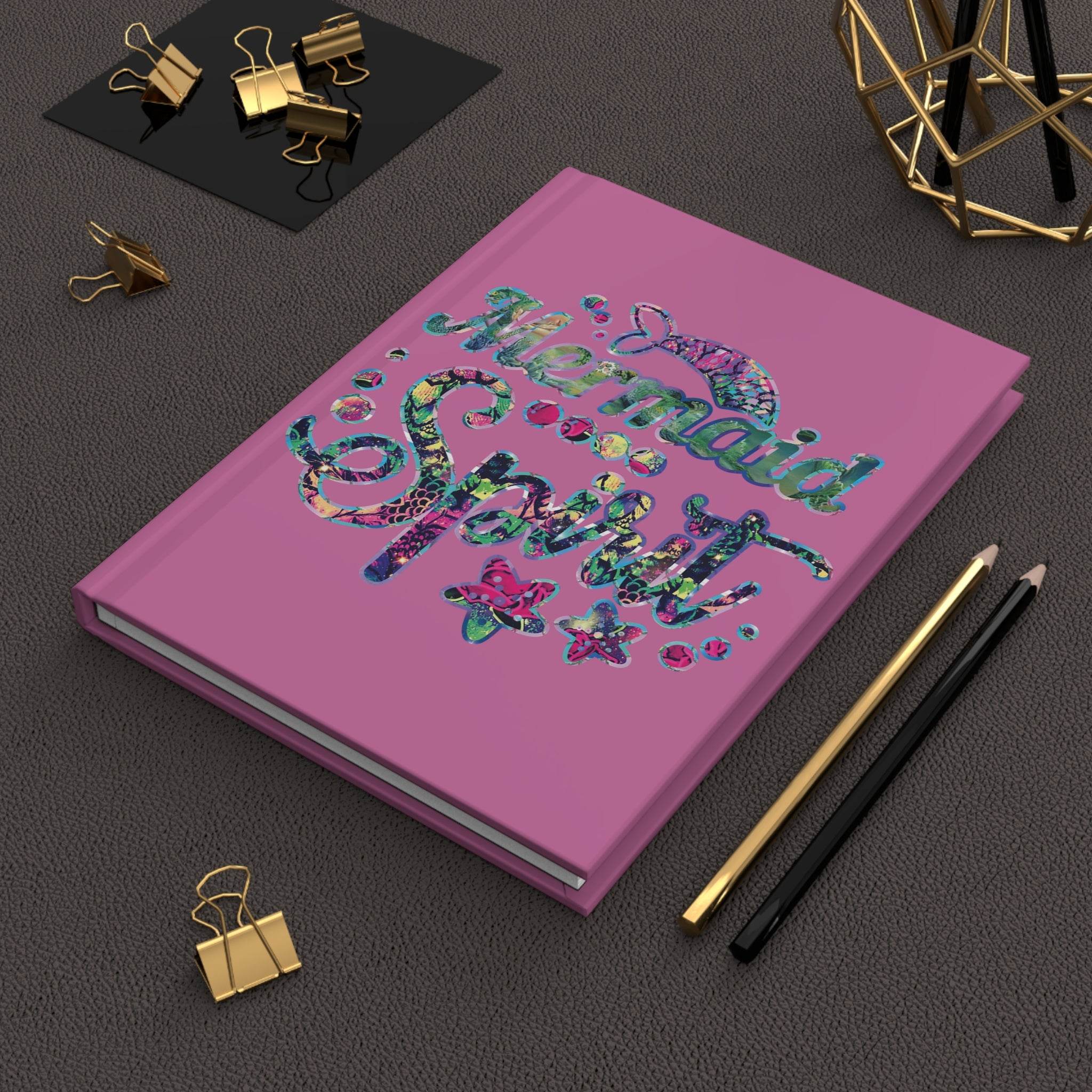 Mermaid Spirit Hardcover Journal Matte