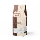 Printify Midnight Moon eco-friendly dark roast coffee bag with ethical sourcing and tasting notes