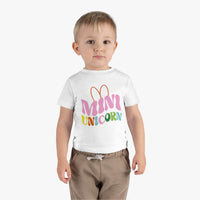 Mini Unicorn Infant Cotton Jersey Tee - Baby Clothing - Esmeralda Ecostore