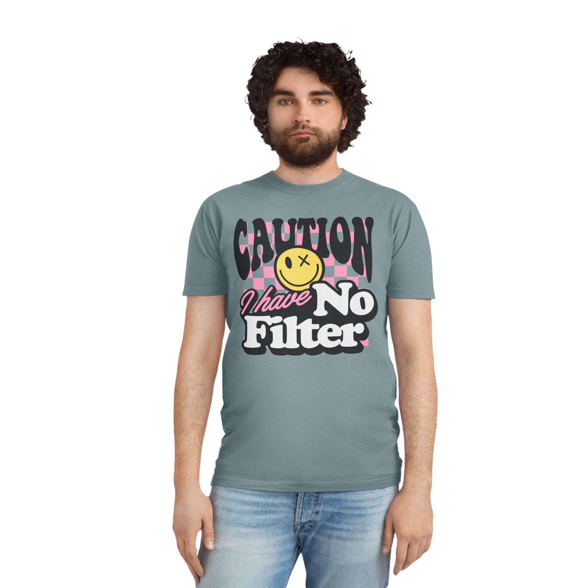 No Filter Eco-Friendly Unisex Faded Shirt