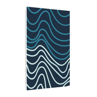 Wiggle Waves Matte Canvas Stretched Multi-Size - Canvas - Esmeralda Ecostore