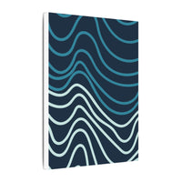 Wiggle Waves Matte Canvas Stretched Multi-Size - Canvas - Esmeralda Ecostore