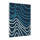 Wiggle Waves Matte Canvas Stretched Multi-Size - Canvas - Esmeralda Ecostore