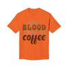 My Blood Type is Coffee Unisex Midweight T-Shirt, Made in US