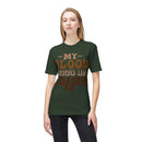 My Blood Type is Coffee Unisex Midweight T-Shirt, Made in US