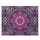 Printify mystic mosaic puzzle featuring vibrant, colorful geometric and floral patterns