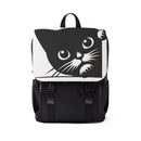 Nine Lives Unisex Casual Shoulder Backpack