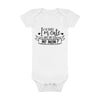 Of Course I'm Cute Onesie® Organic Baby Bodysuit