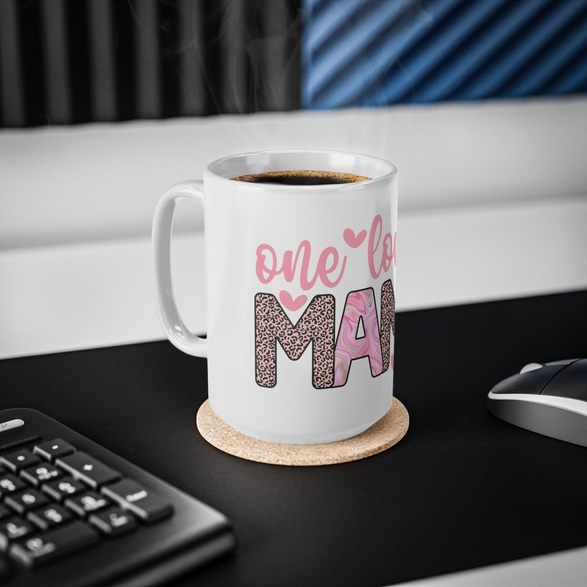 One Loved Mama Ceramic Coffee Cups