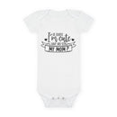Of Course I'm Cute Onesie® Organic Baby Bodysuit - Baby Clothing - Esmeralda Ecostore