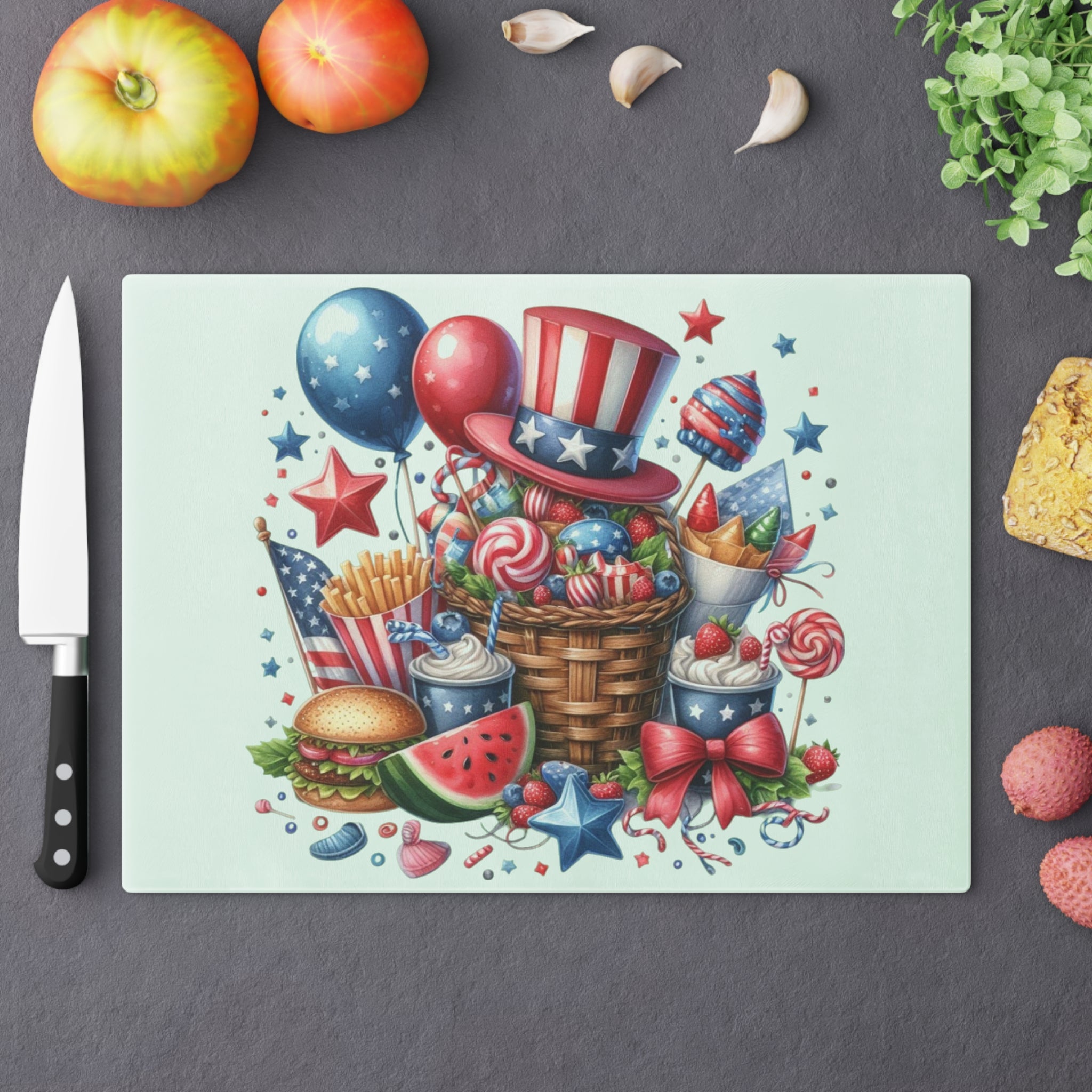 Party Like a Patriot Cutting Board