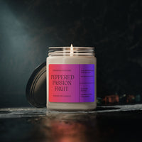 Peppered Passion Fruit Scented Soy Candle