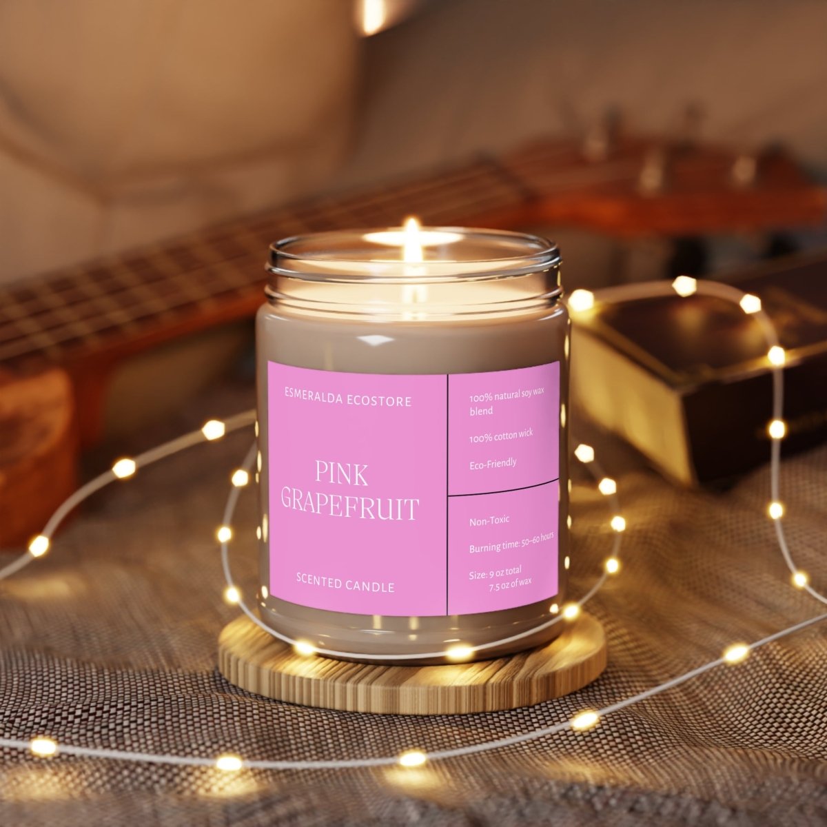 Pink Grapefruit Scented Candles