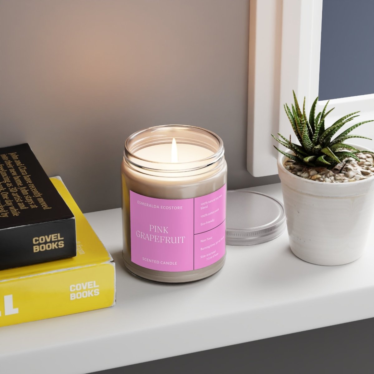 Pink Grapefruit Scented Candles