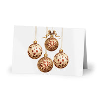 Plaid Tree Greeting Cards