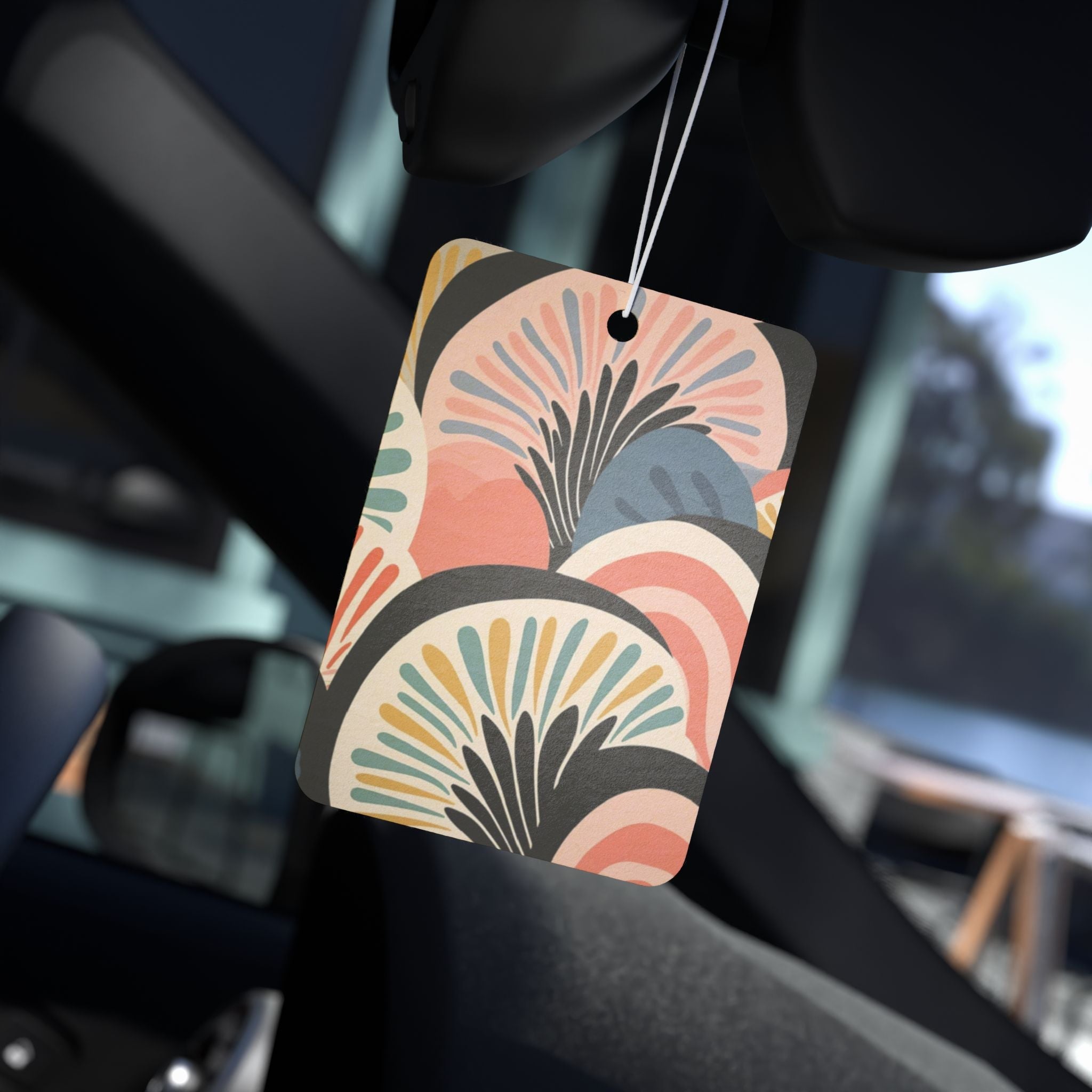 Scent-sational Car Air Freshener with colorful design, perfect eco-friendly car air fresheners for a fresh interior