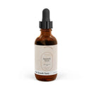 Rapunzel hair tonic for growth in brown dropper bottle labeled Rapunzel's Secret hair growth tonic