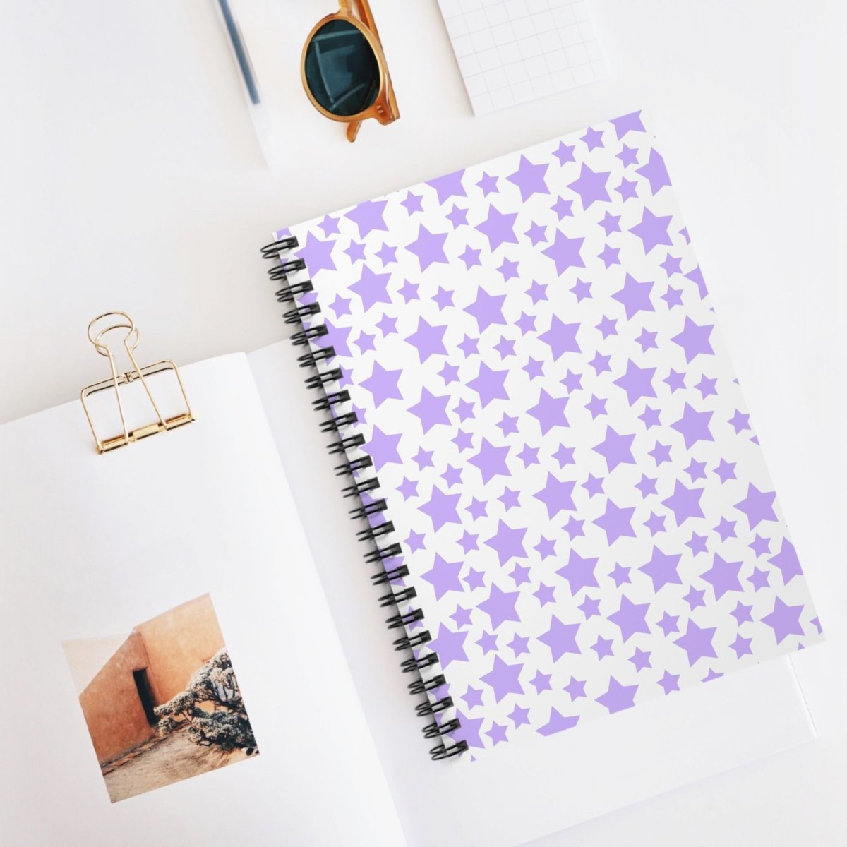 Reach for the Stars Spiral Notebook