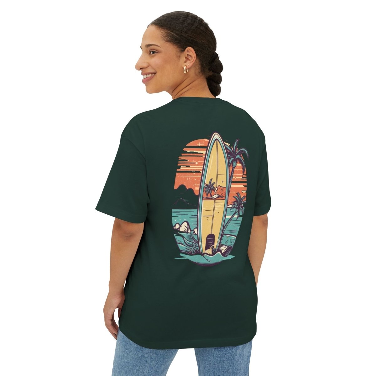 Reef & Rays Unisex Oversized Boxy Tee