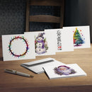 Santa & Friends Multi - Design Greeting Cards