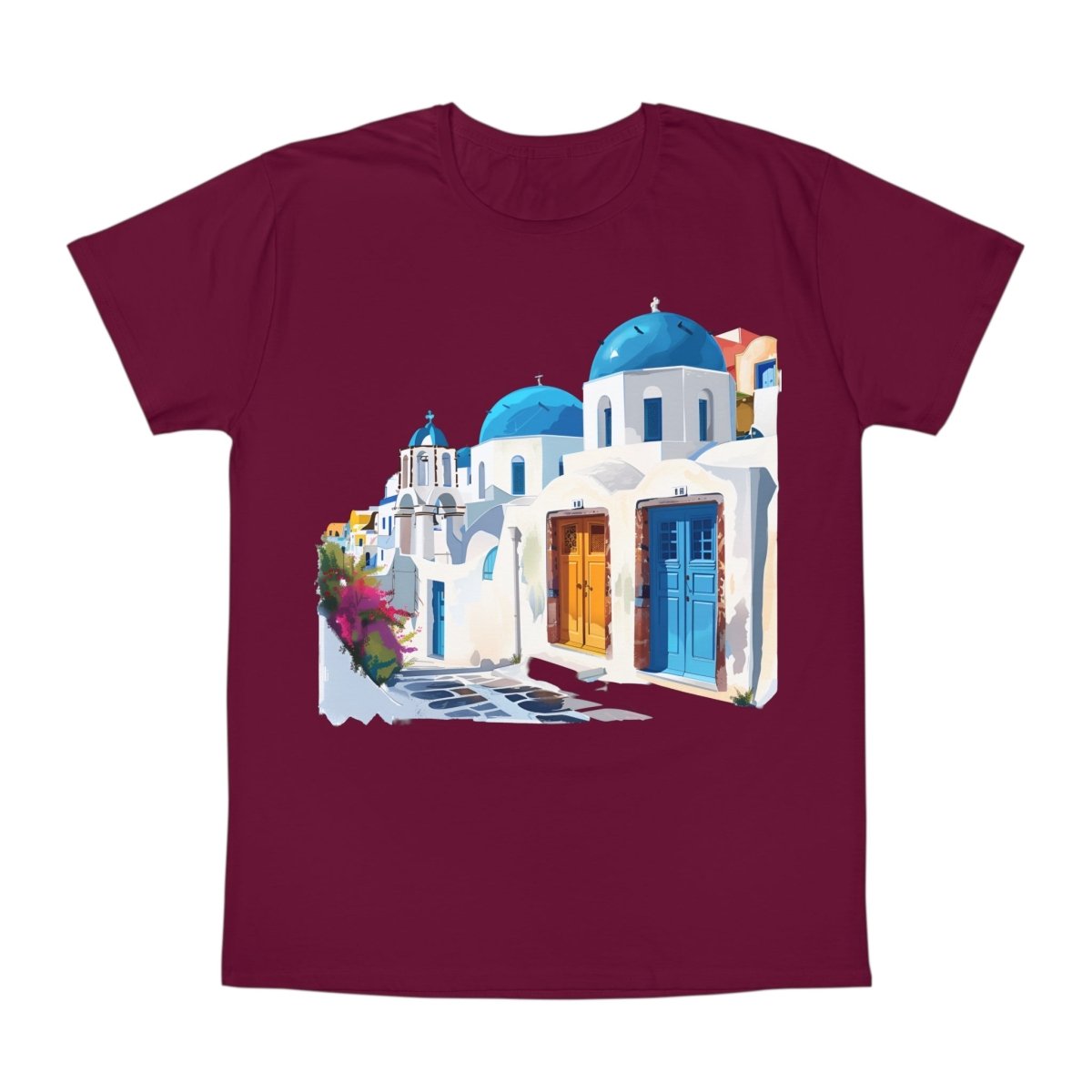 Santorini Blues Unisex Iconic T-Shirt