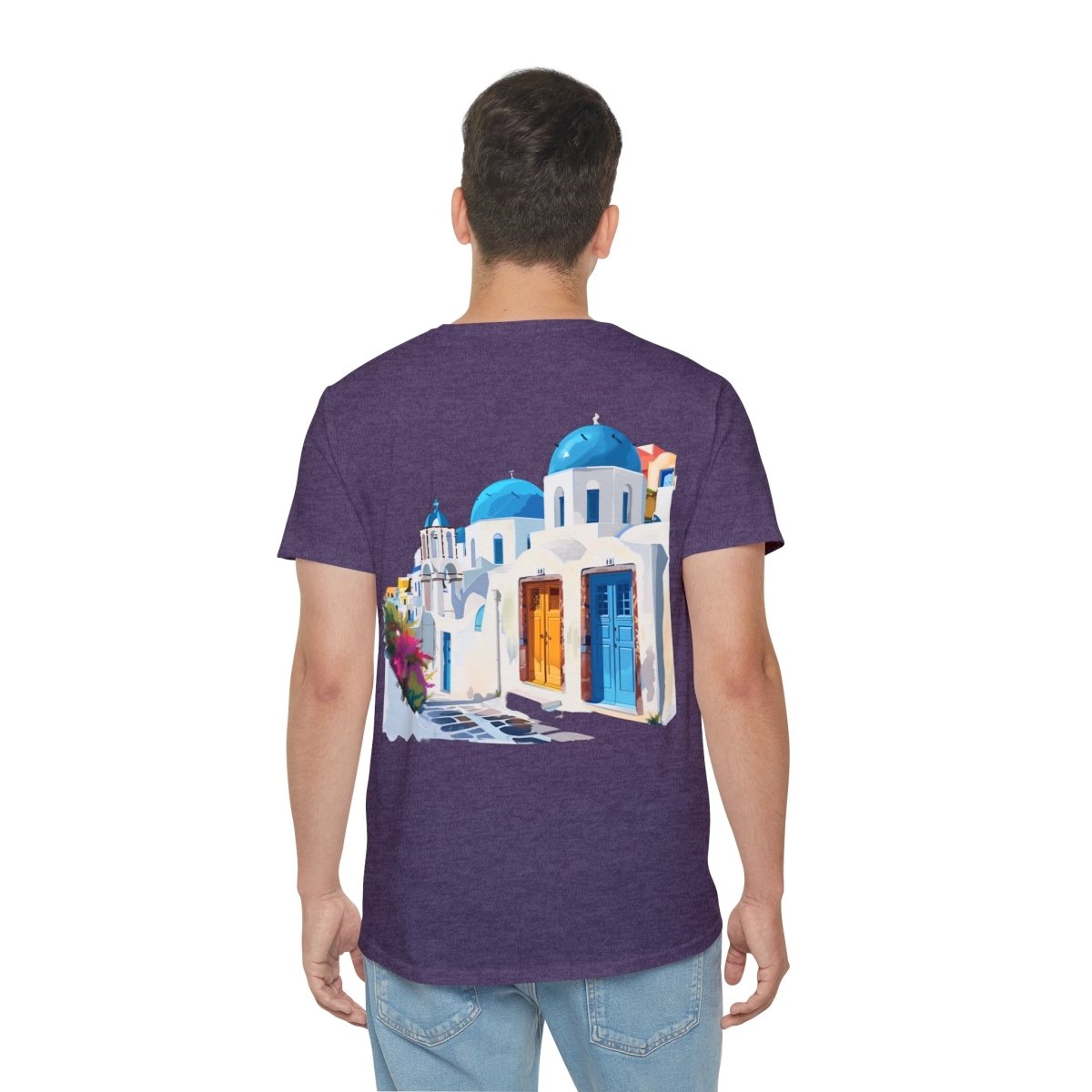 Santorini Blues Unisex Iconic T-Shirt