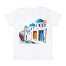 Santorini Blues Unisex Iconic T-Shirt