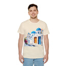 Santorini Blues Unisex Iconic T-Shirt