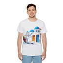 Santorini Blues Unisex Iconic T-Shirt