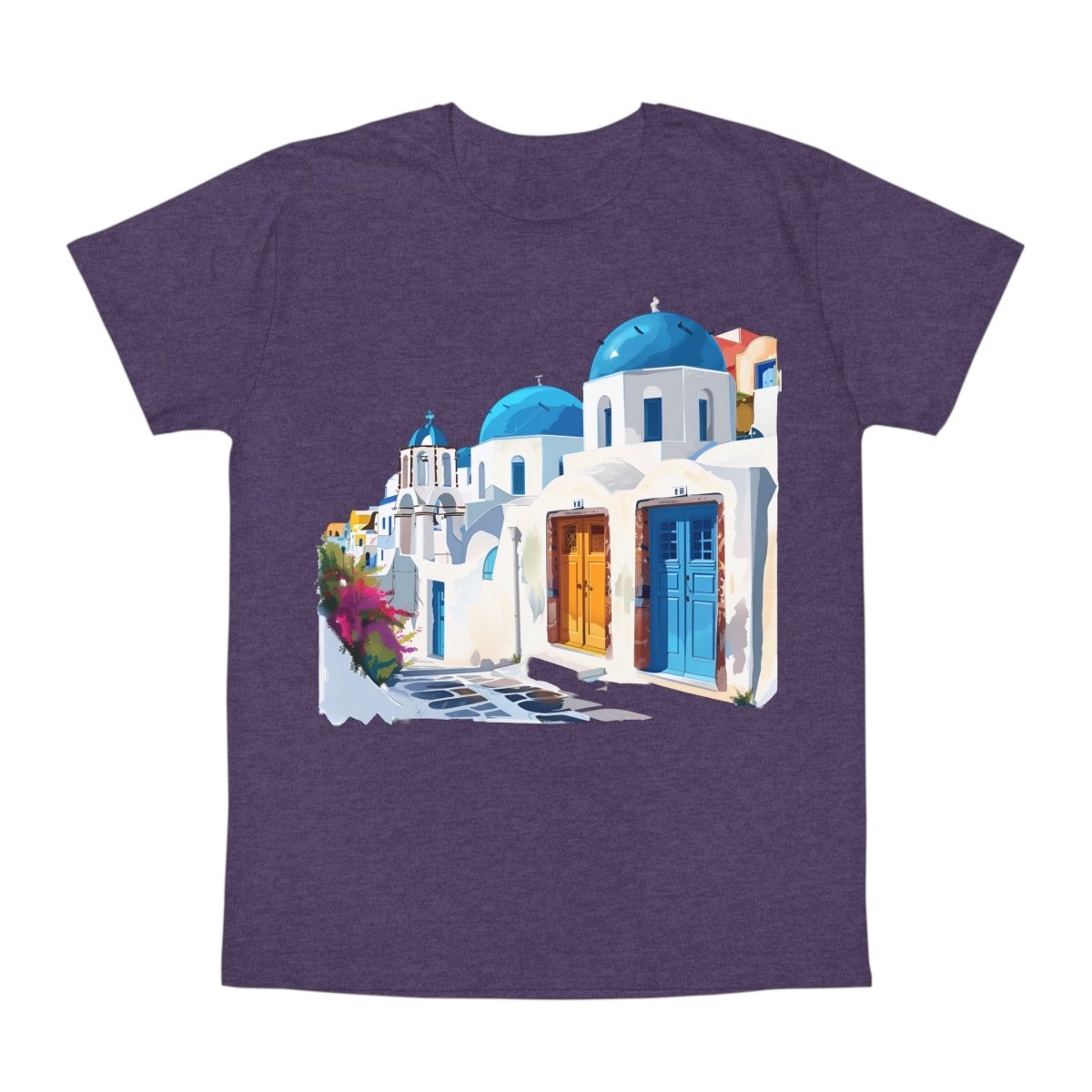 Santorini Blues Unisex Iconic T-Shirt