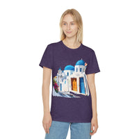 Santorini Blues Unisex Iconic T-Shirt