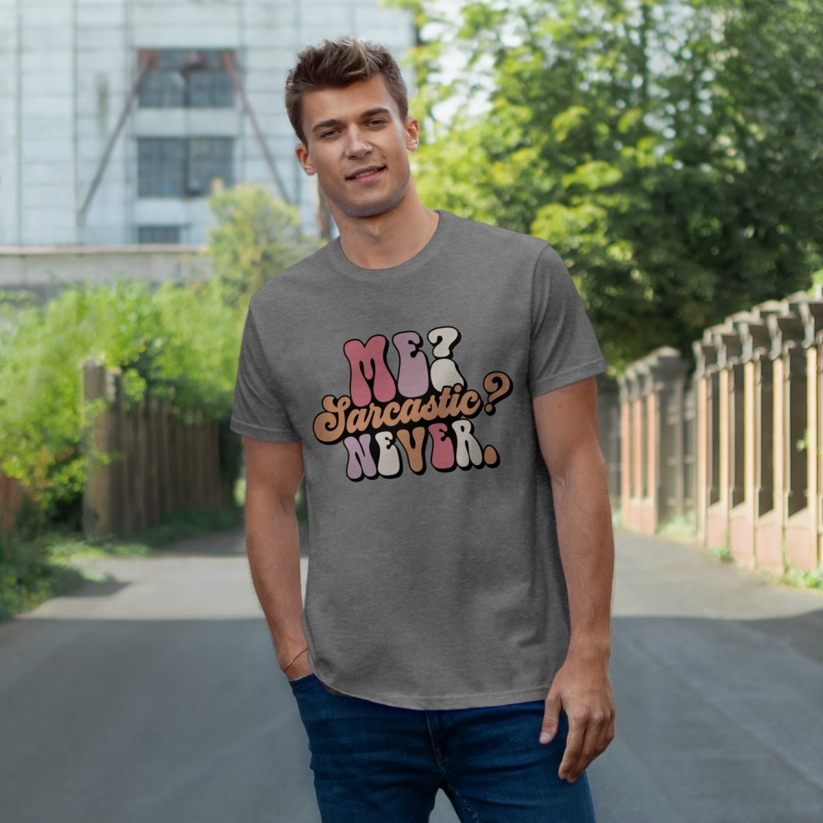 Sarcastic Single Jersey T-Shirt