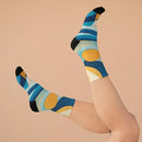 Sky Swirl Recycled Poly Socks