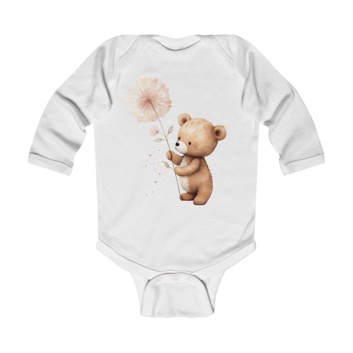 Snuggle Bear Infant Long Sleeve Bodysuit