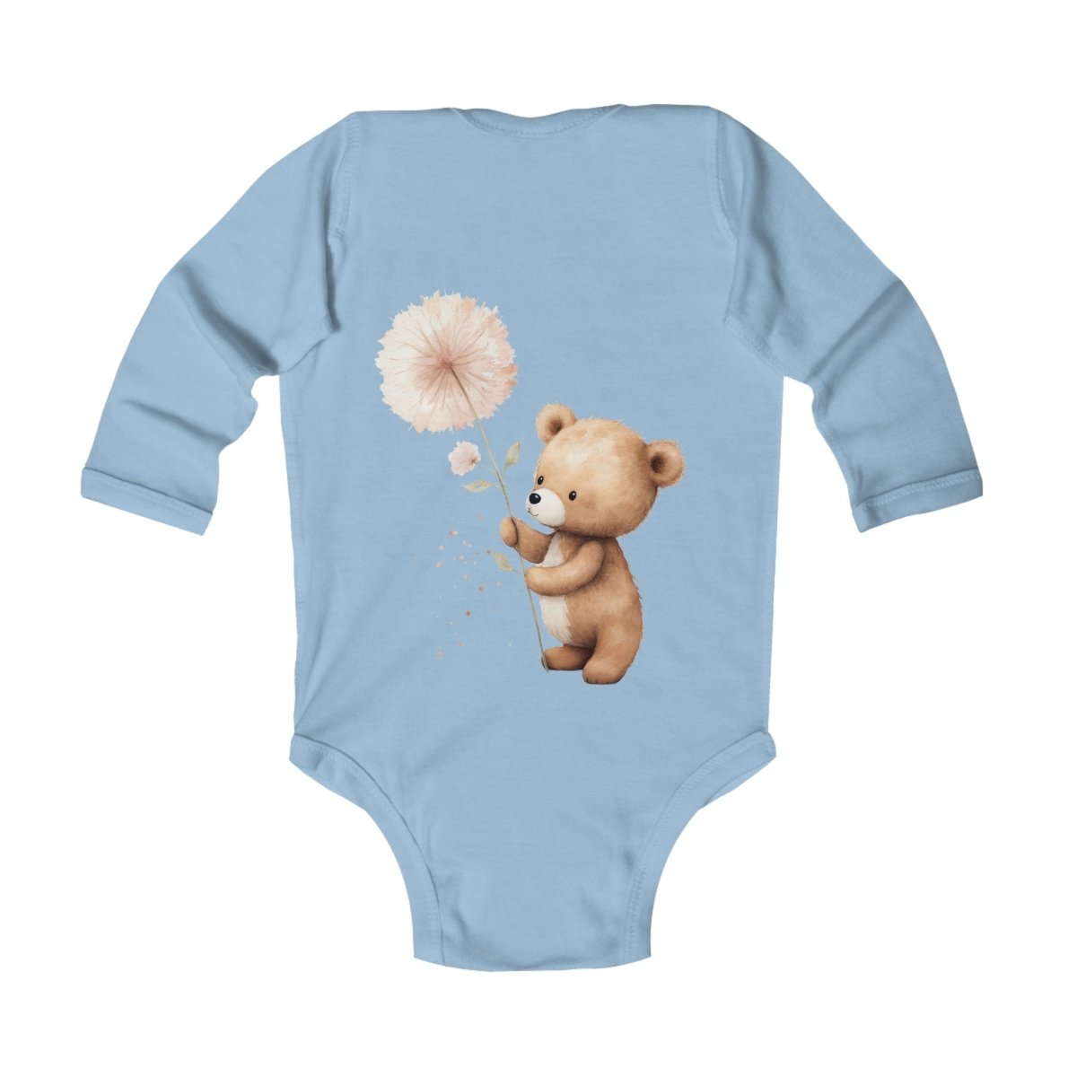 Snuggle Bear Infant Long Sleeve Bodysuit