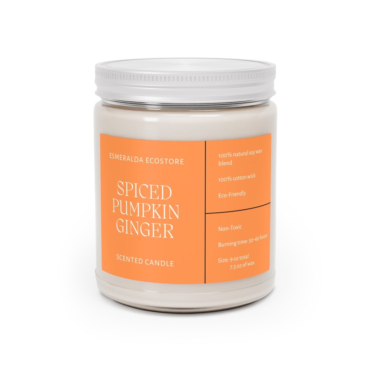 Spiced Pumpkin Ginger Scented Candles