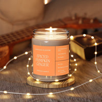 Spiced Pumpkin Ginger Scented Candles