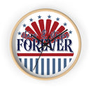 Stars & Strips Forever Wall Clock