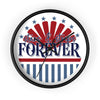 Stars & Strips Forever Wall Clock