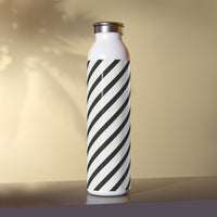 Stripe Sipper Slim Water Bottle