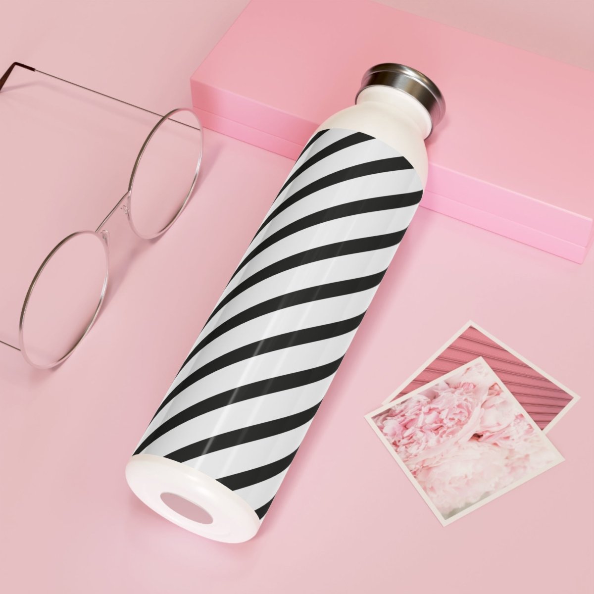 Stripe Sipper Slim Water Bottle