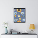 Summer Breeze Vertical Framed Poster