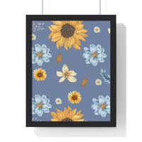 Summer Breeze Vertical Framed Poster