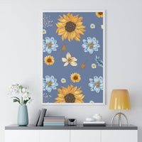 Summer Breeze Vertical Framed Poster