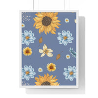 Summer Breeze Vertical Framed Poster