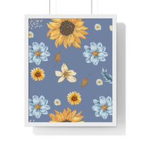 Summer Breeze Vertical Framed Poster