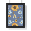 Summer Breeze Vertical Framed Poster