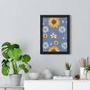 Summer Breeze Vertical Framed Poster