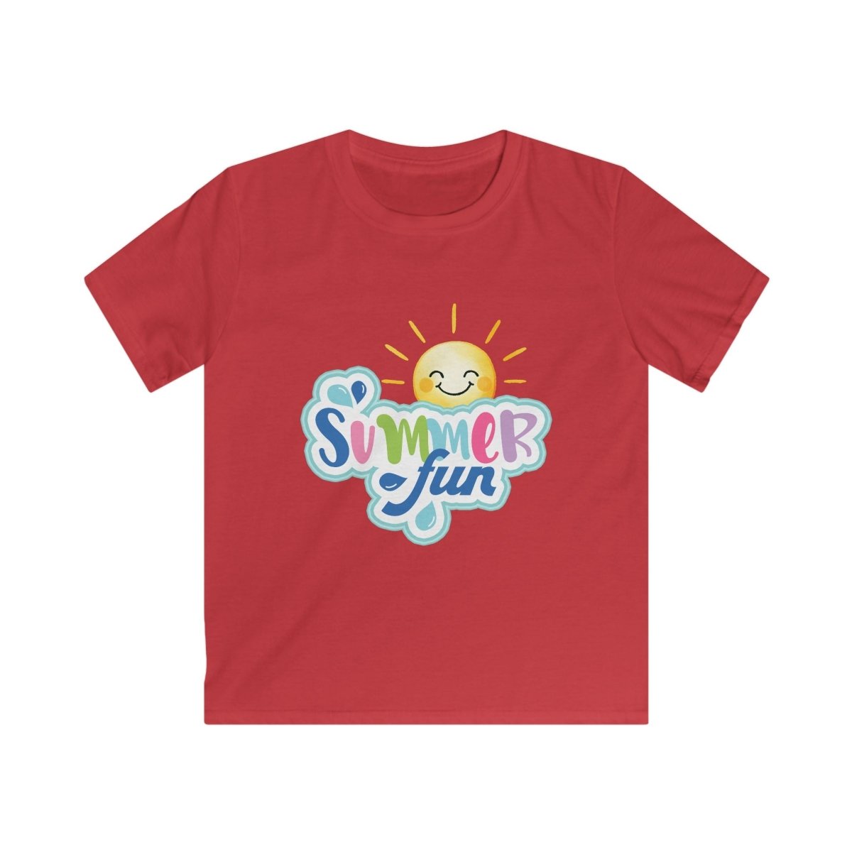 Summer Fun Kids Softstyle Tee